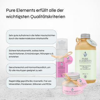 Anti - Rötungen Hautpflege Trio - Pure Elements Naturkosmetik