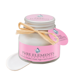Hyaluron Maske •Anti Age• mit Lotusextrakt - Pure Elements Naturkosmetik