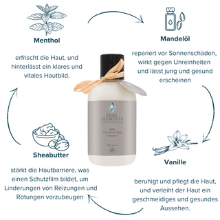 MEN After Shave Balm •Energie• - Pure Elements Naturkosmetik