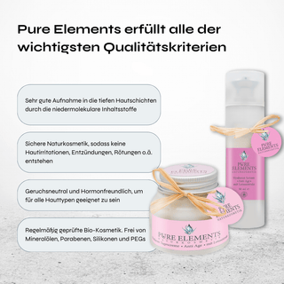 Pure Elements "Zeitlos Schön" Verjüngung Trio - Pure Elements Naturkosmetik