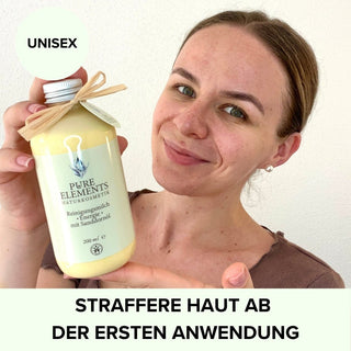 Reinigungsmilch •Energie• mit Sanddornöl - Pure Elements Naturkosmetik